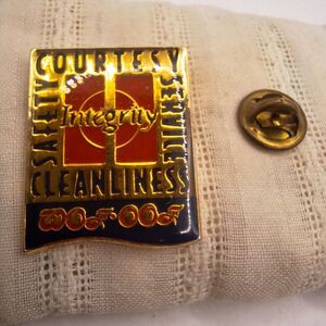 Vintage  WoF / OoF Employee Service Integrity Lapel Pin